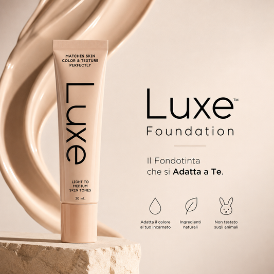 Luxe™ Foundation | Il Fondotinta che si Adatta a Te